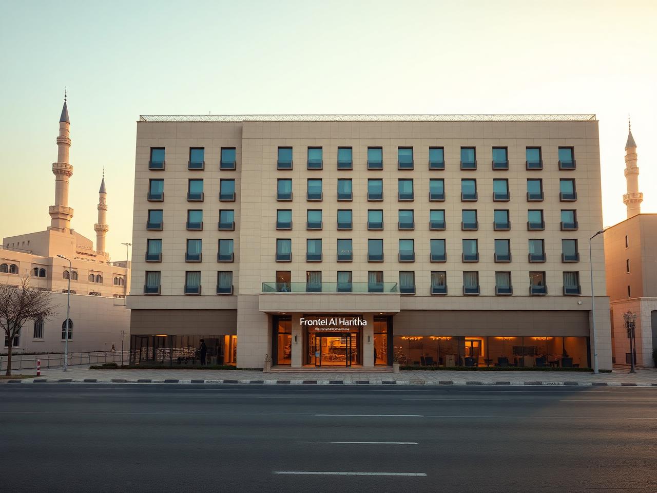 Frontel Al Harithia Hotel — Frontel Al Harithia Hotel west of the Prophet's Mosque in Madinah