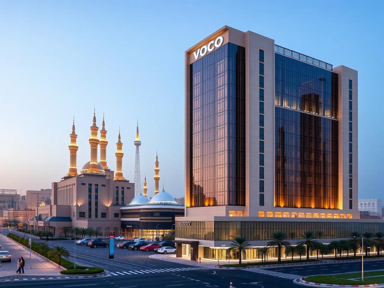 Voco Makkah (formerly Hilton Suites) — Voco Makkah hotel on Ibrahim Al Khalil Road near Masjid al-Haram
